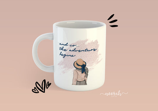 Adventure Begins - Mug