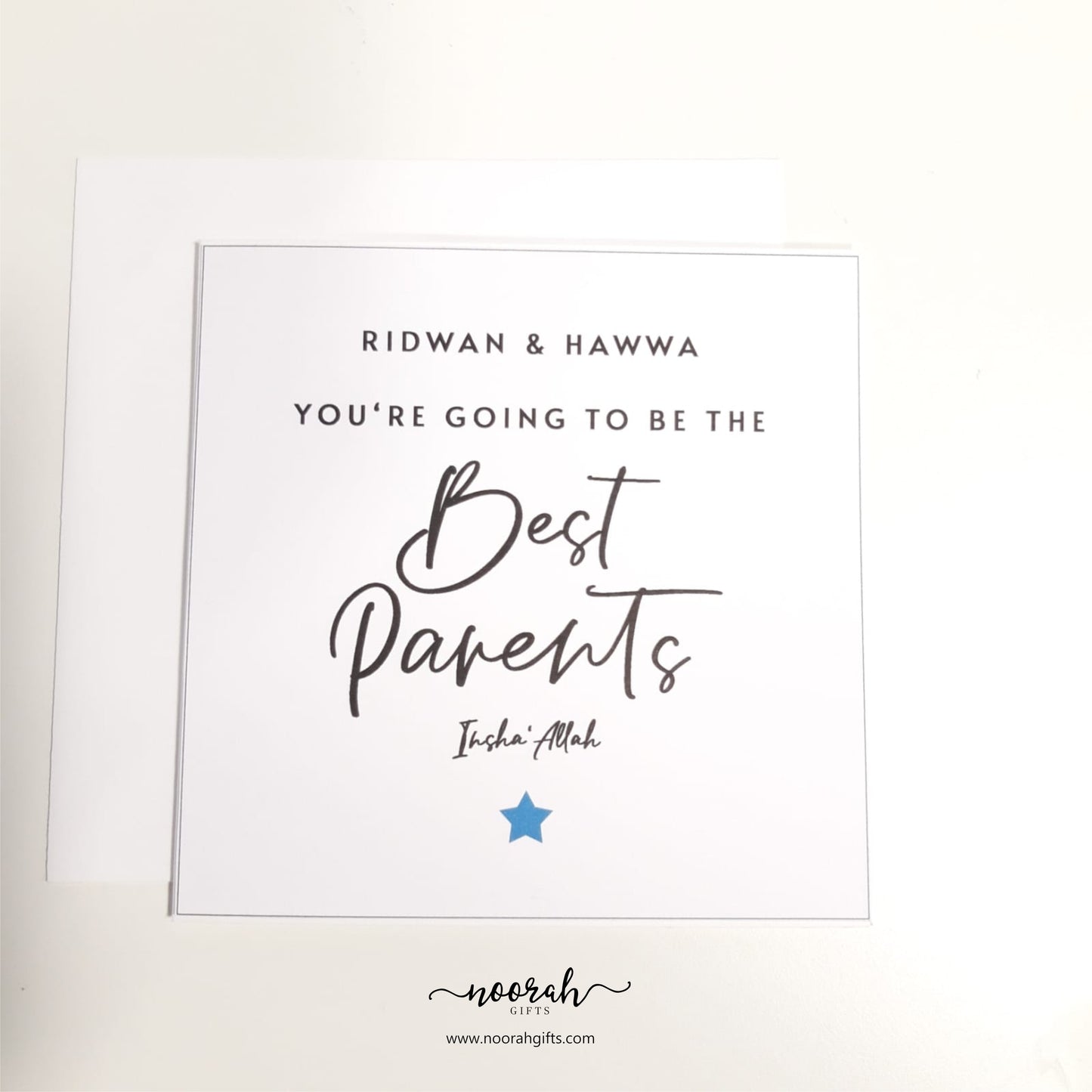 Best Parents Card - Customised