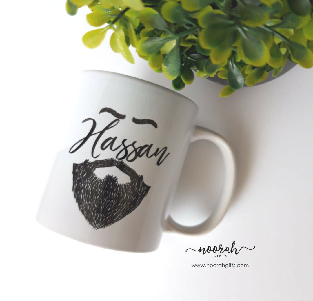 Bearded Mug - Personalised