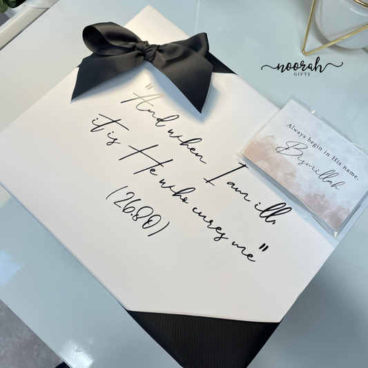 Customised Gift Box - Black & White