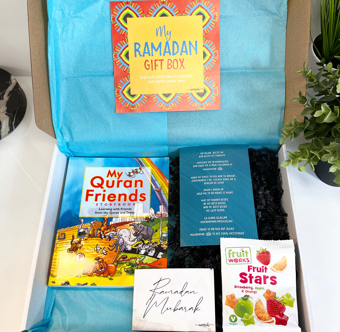 Kid’s Ramadan Gift Box - 3 Items (My Quran Friends Book)
