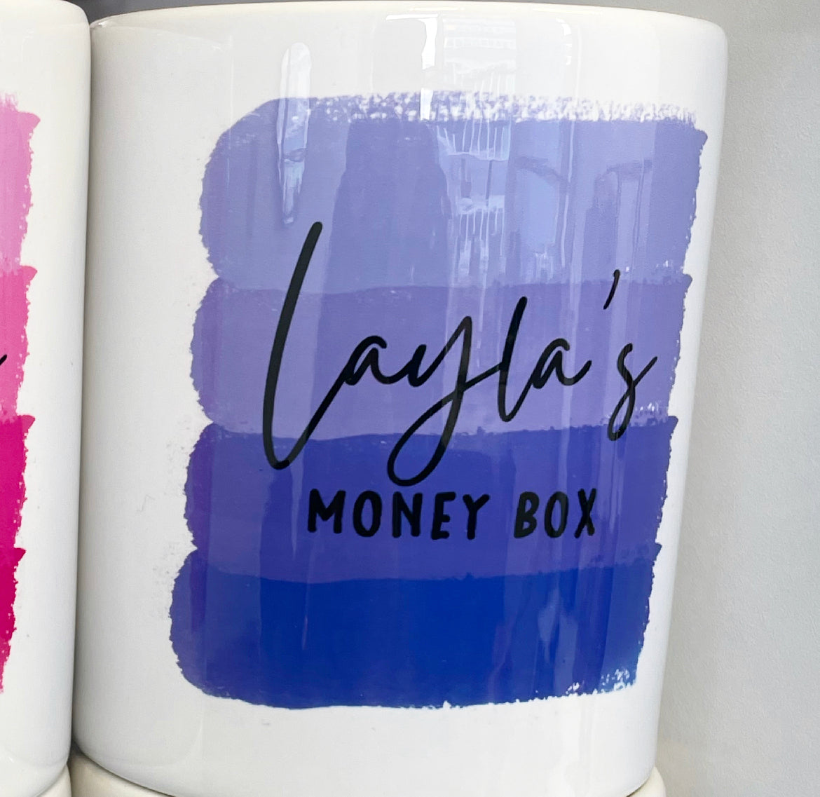 Paint strokes Money Box