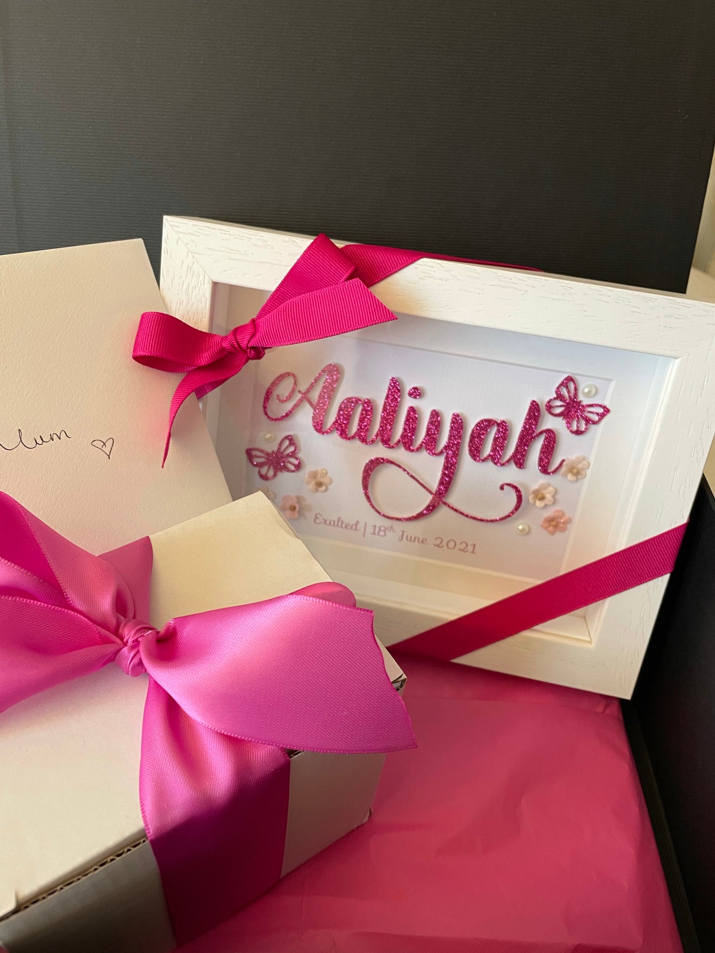 Girls Personalised Baby Box + Contents